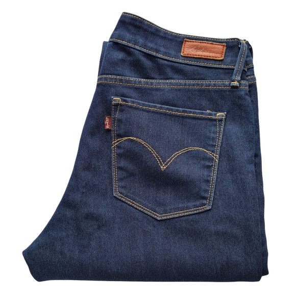 Levi's Denim - Levis W30 Demi Curve Classic Straight Leg Blue Denim Jeans